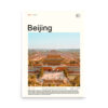 China Beijing Travel Poster