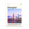 China Shanghai Travel Poster