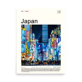 Japan Asia Travel Poster