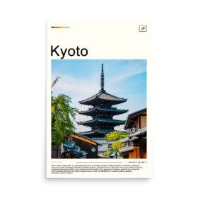 Kyoto Japan 2 Travel Poster