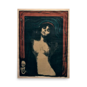 1895 Edvard Munch Madonna Poster
