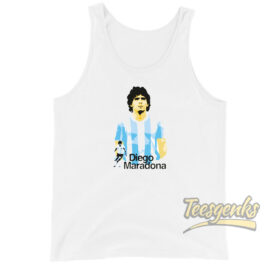 Diego Maradona football Tank Top