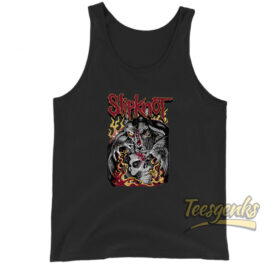 Fire Slipknot Tank Top