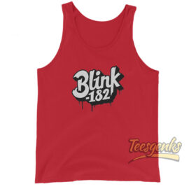 Cool Blink-182 Band Tank Top